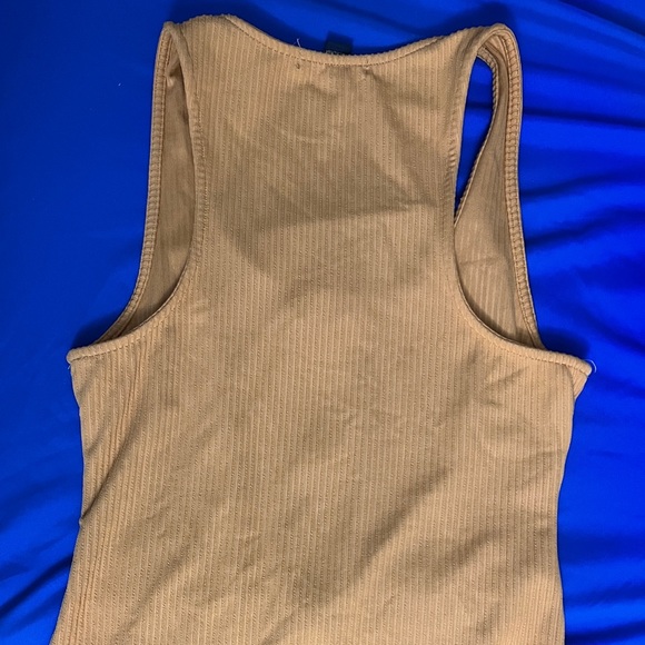 Yellow midi zipper dress - Picture 4 of 4